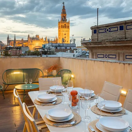 Duplex Con Terraza Privada Y Vistas A La Catedral Appartement